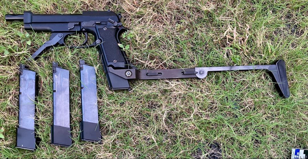 KSC製　ガスブローバックハンドガン　ベレッタM93R Cタイプ　フルセット