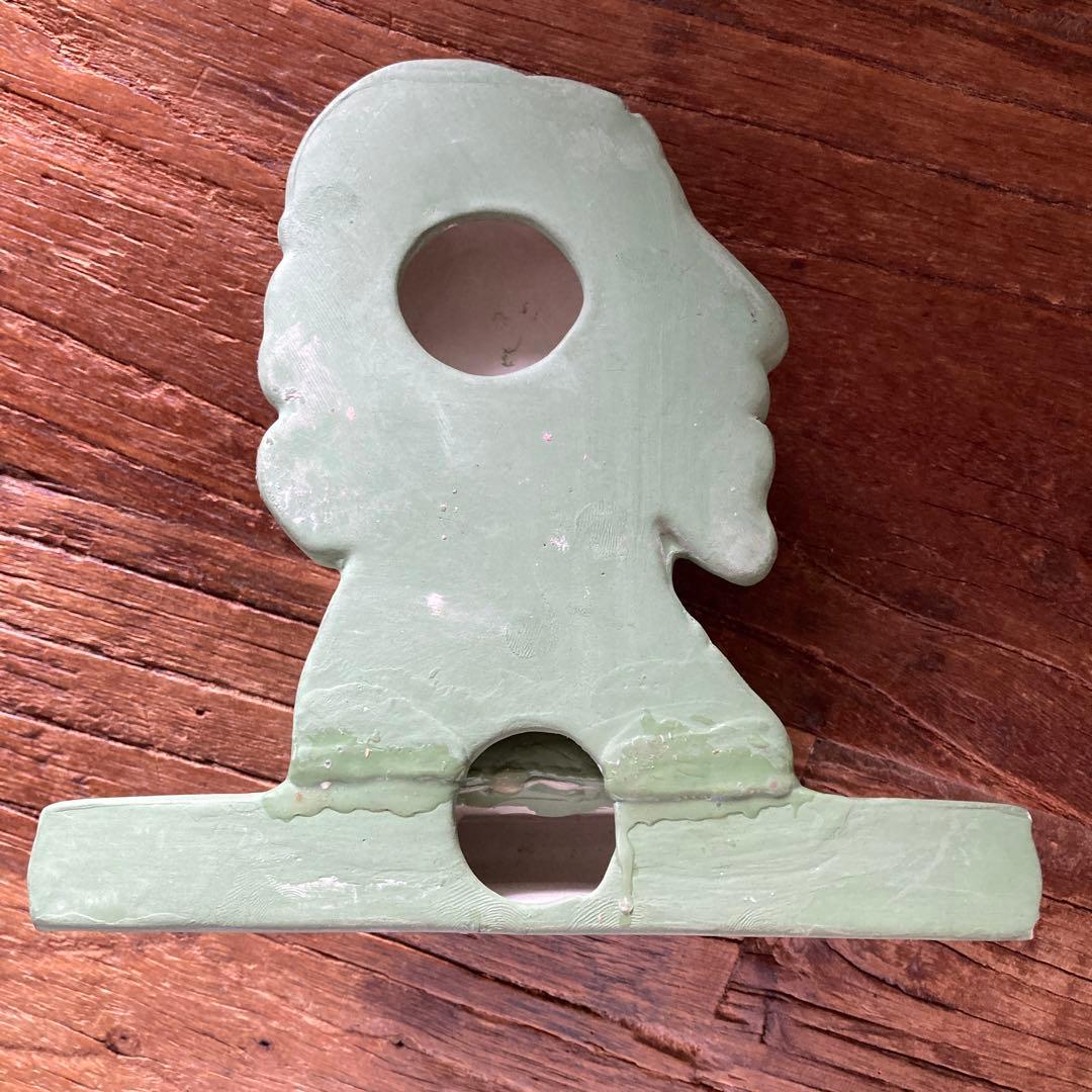 60s ヴィンテージ　ブックエンド　フロイト　ヌード　エロ　ヒッピー　セラミック