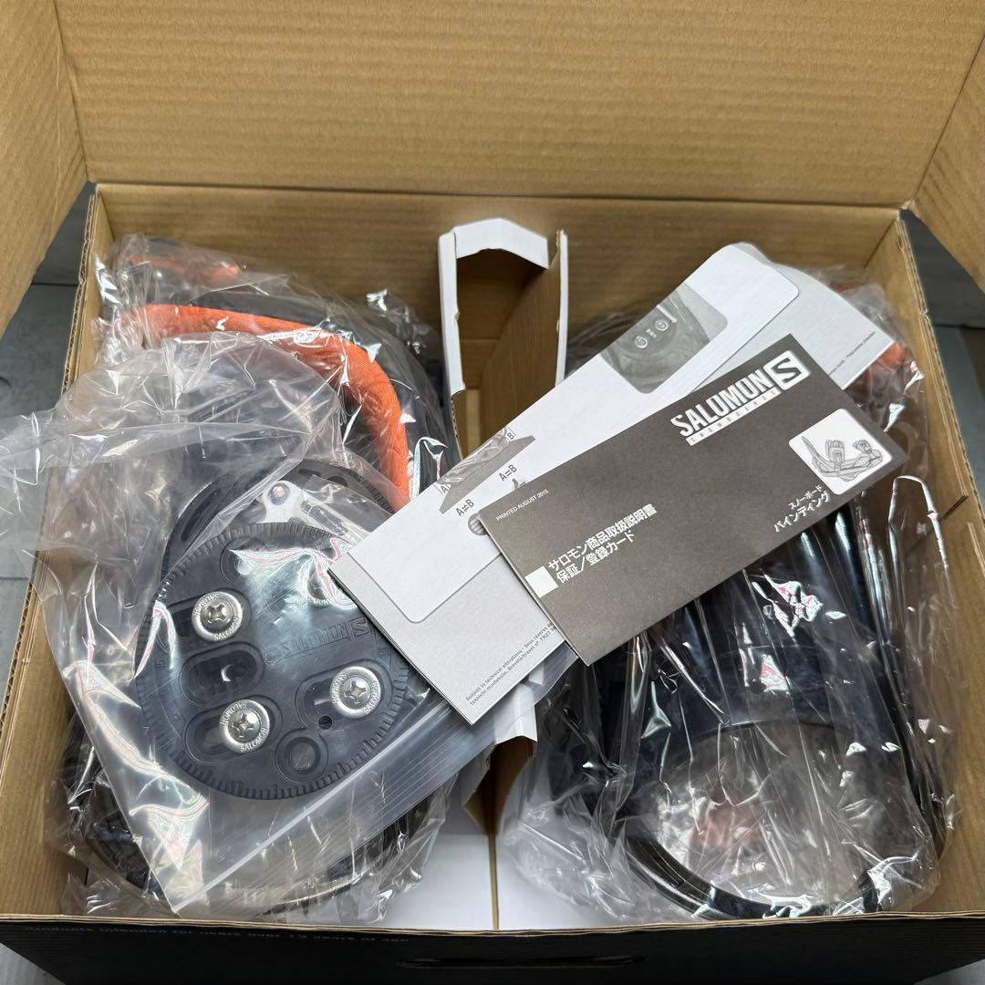 新品【Salomon】TRIGGER Black/Orange M【E-28】