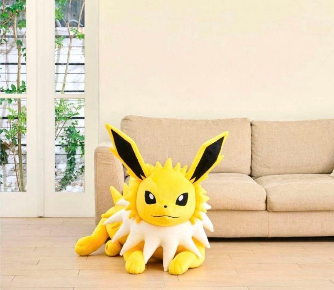 等身大 サンダース 寝そべり ぬいぐるみ