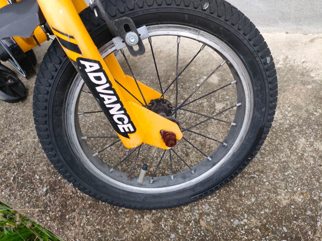 幼児用自転車 補助輪付き 14インチ