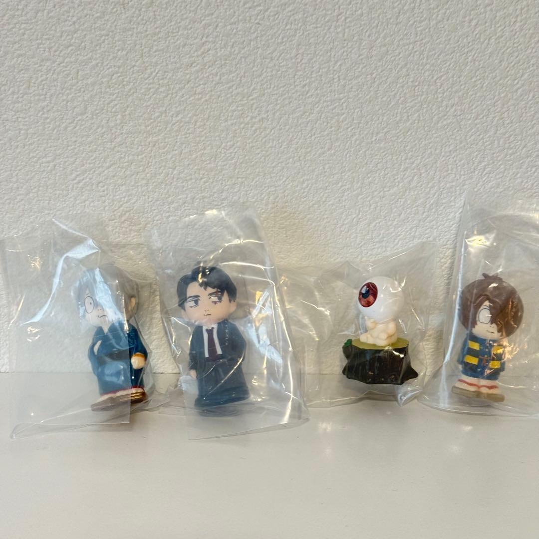 鬼太郎誕生　ゲゲゲの謎　トレーディング指人形　全4種セット