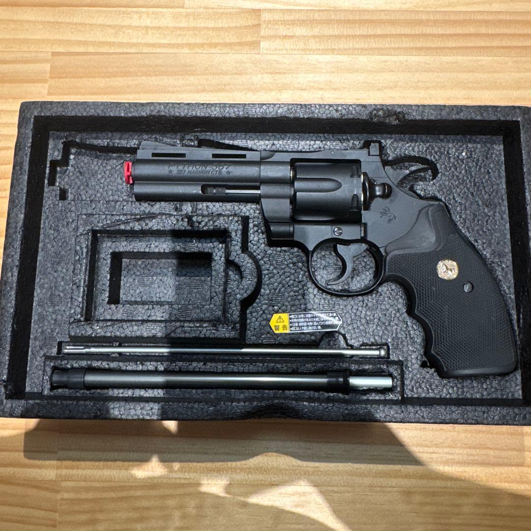 絶版品 東京マルイコルトパイソン 357マグナム 4インチ