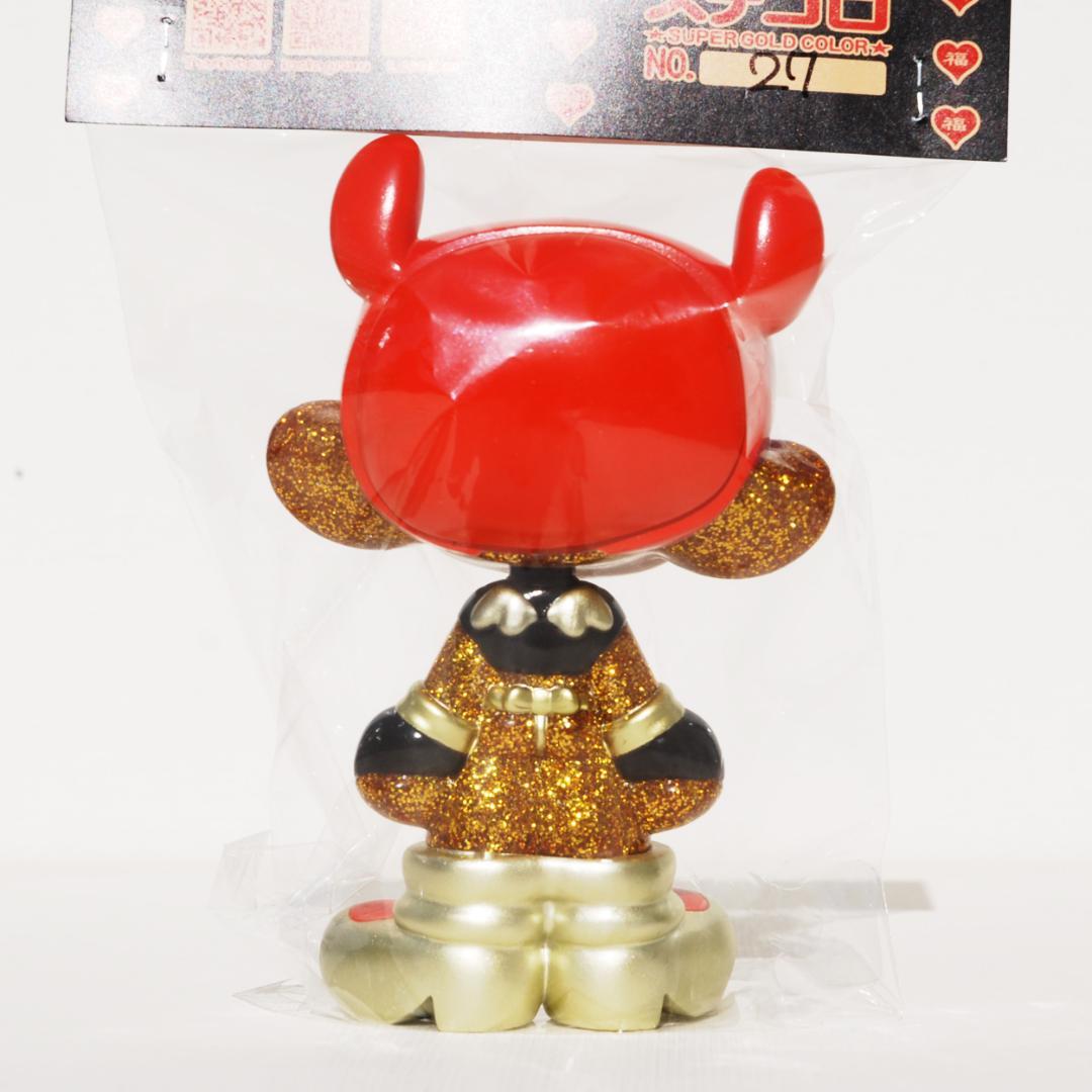 鉄拳極道 ステゴロ ソフビフィギュア スーパーゴールドカラー