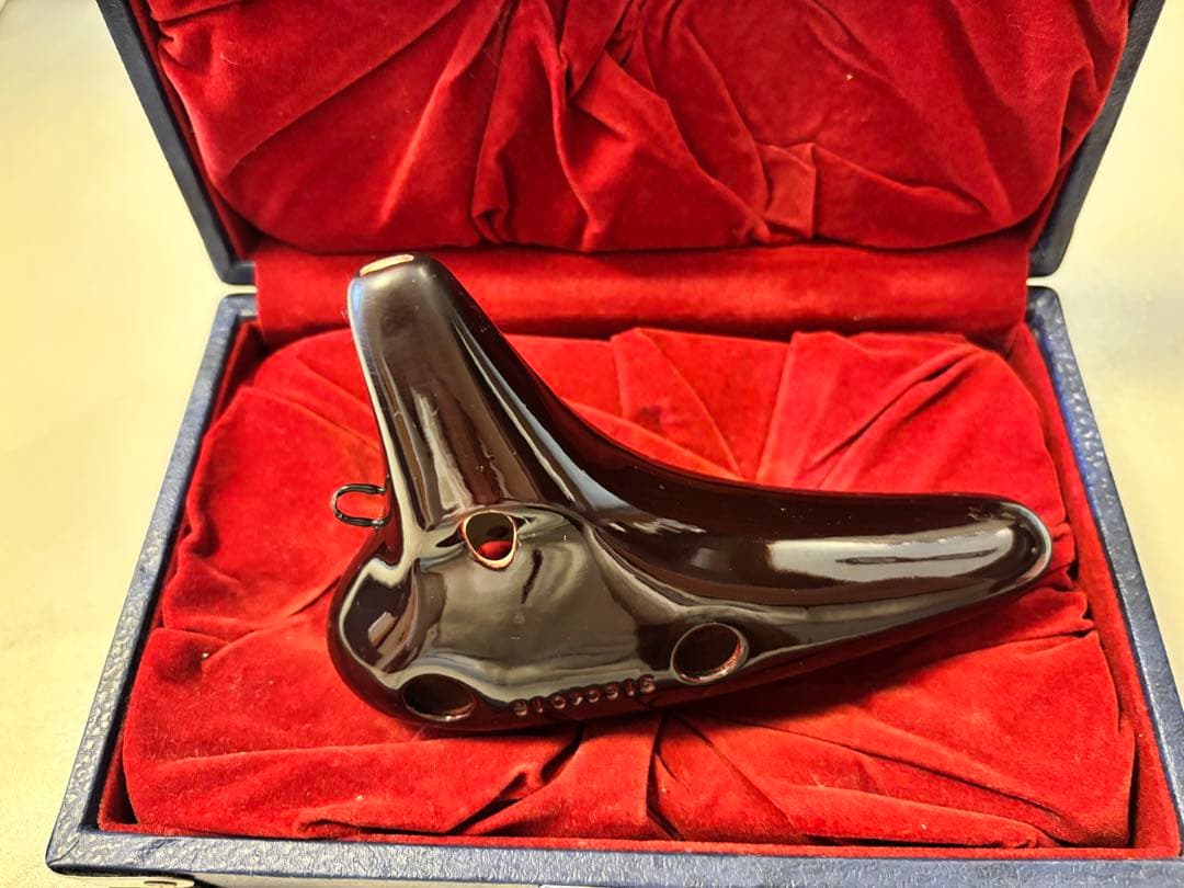 ライリッシュ マエストロ オカリナ AC管　艶あり ケース付 クリーニング済