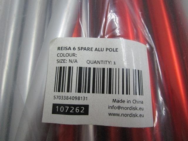 新品 ノルディスク レイサ6 スペアポールセット NORDISK