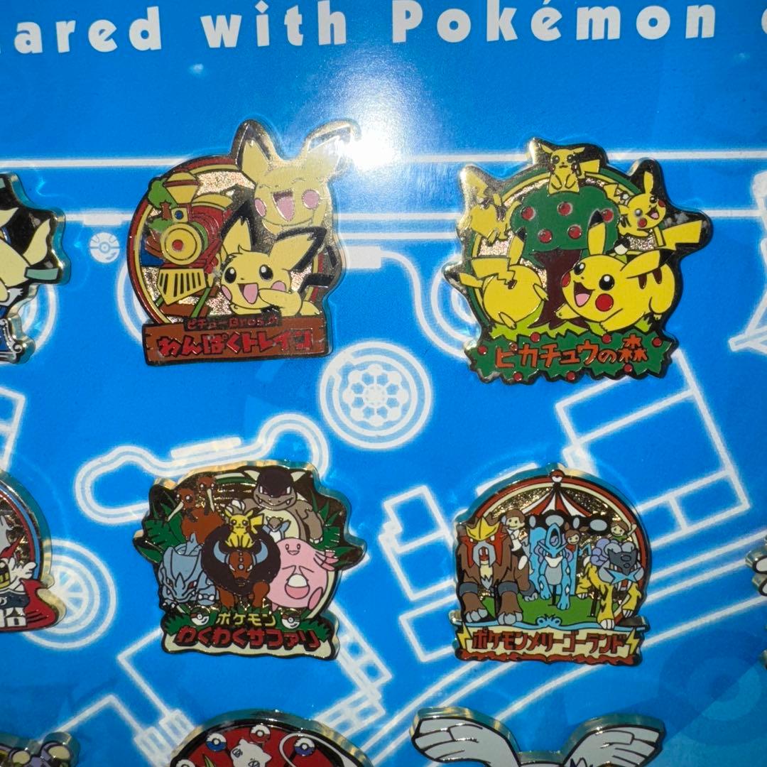 【限定1000枚】ポケパーク ピンバッジ コンプリート セット