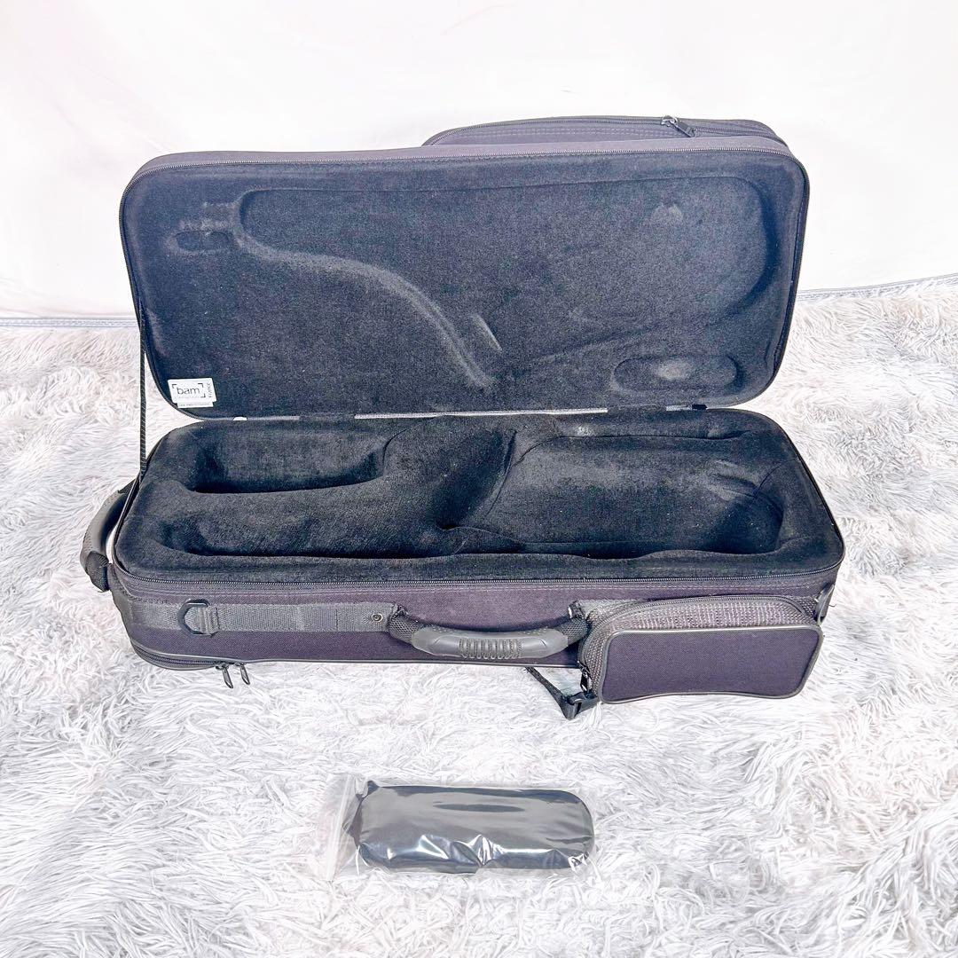 BAM バム　トレッキングケース　アルトサックス　ブラック　3WAYケース