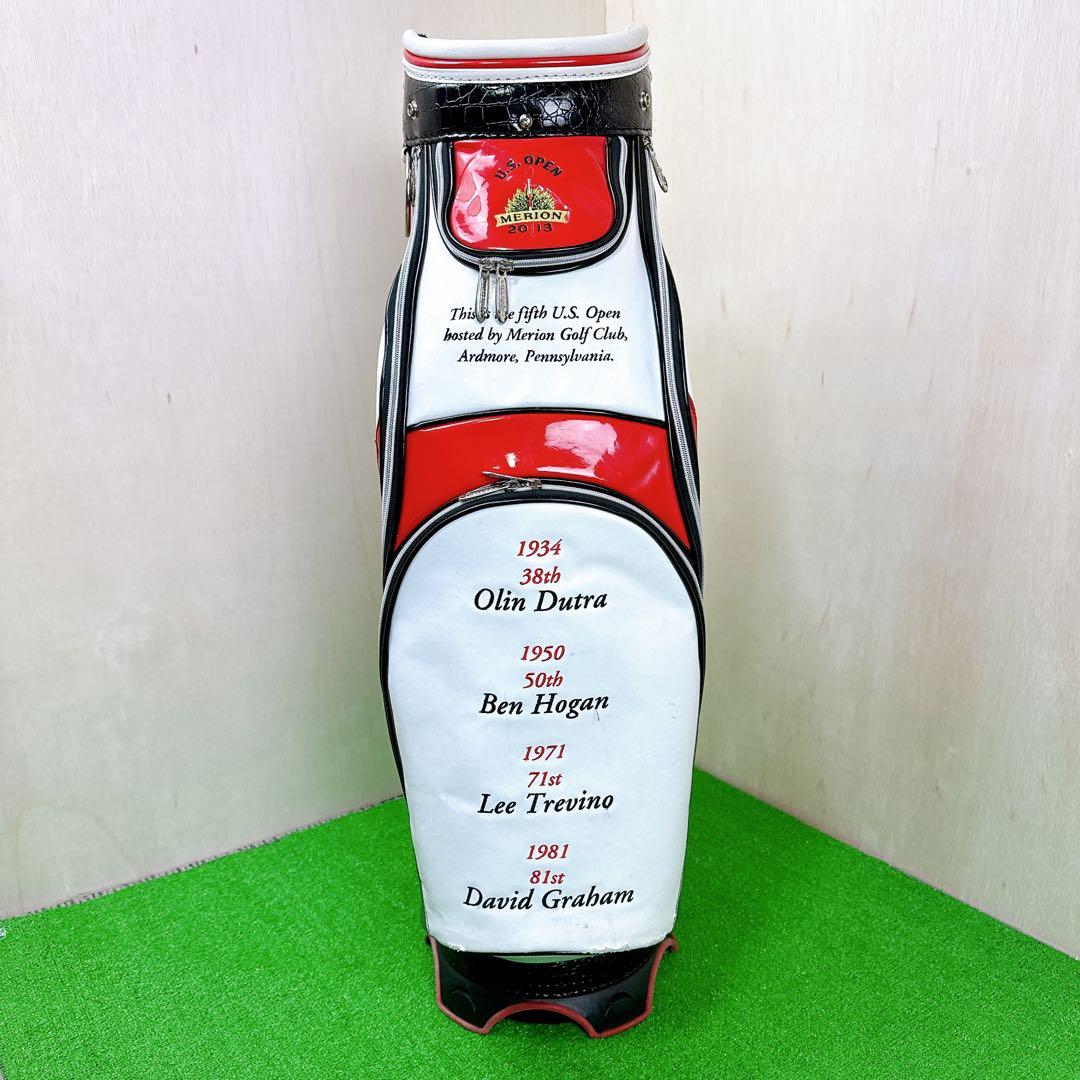 【超希少】 U.S.OPEN USオープン メモリアルキャディバッグ 2013