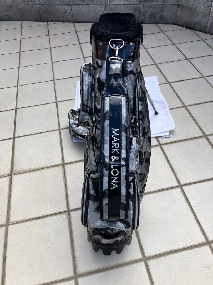★マーク&ロナ★ブラックカモ★スタンドキャディバッグ★