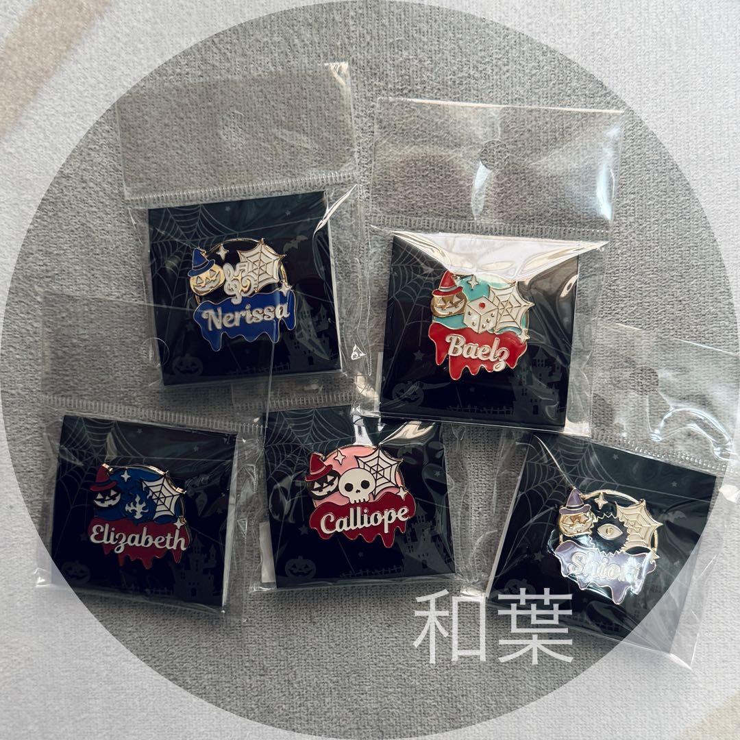 ホロライブ holoweEN: Candlelit ピンバッジ セット