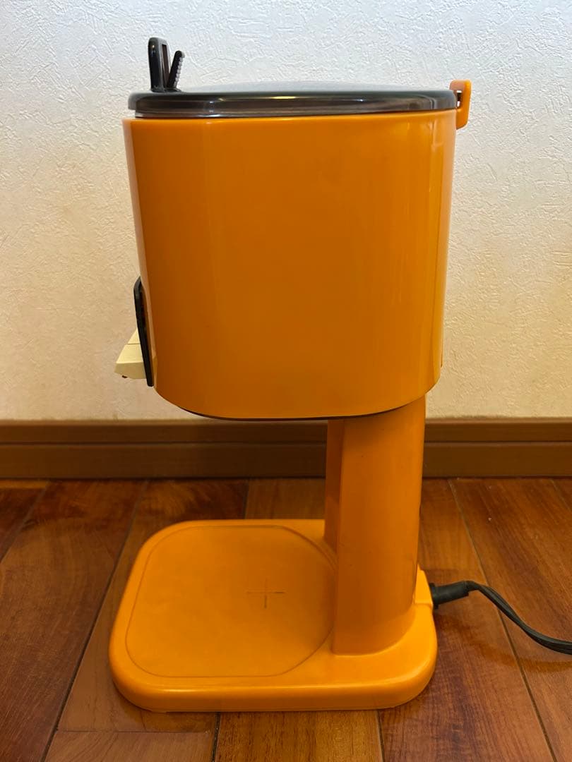 希少サンヨー Hi-Pot 業務用保温ポット 昭和レトロ オレンジ 通電確認済