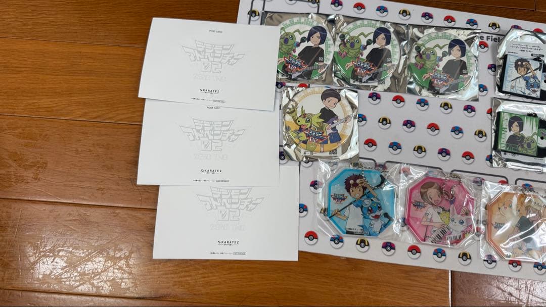 デジモンアドベンチャー02 カラオケの鉄人　カラ鉄コラボグッズまとめ