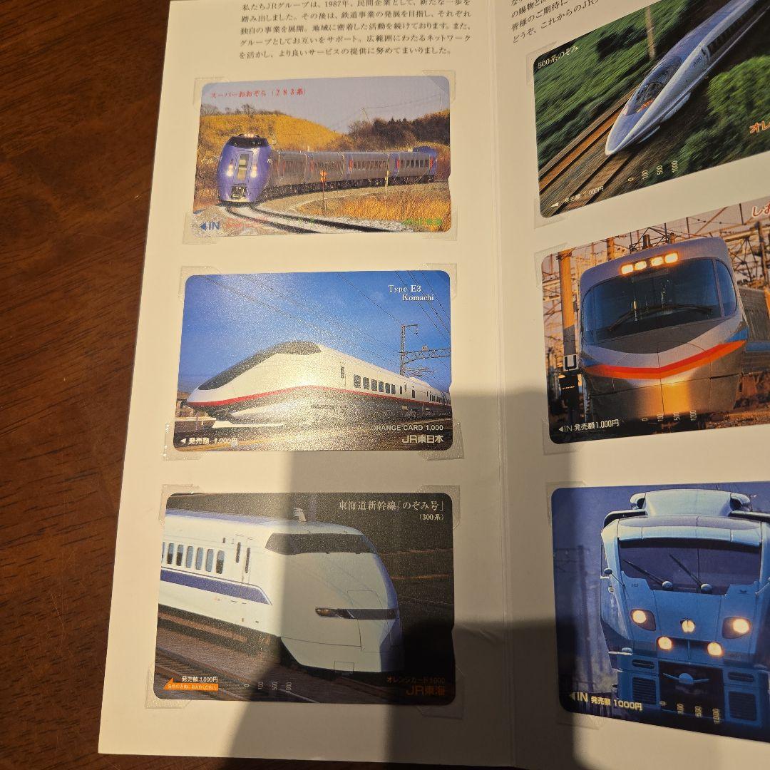 (未使用品)JR発足10周年記念　オレンジカード1997年4月