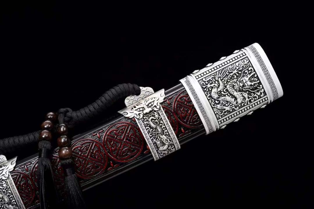 （拡大版）【キリン康熙】古兵器 武具　刀装具　日本刀　模造刀 居合刀 長尺