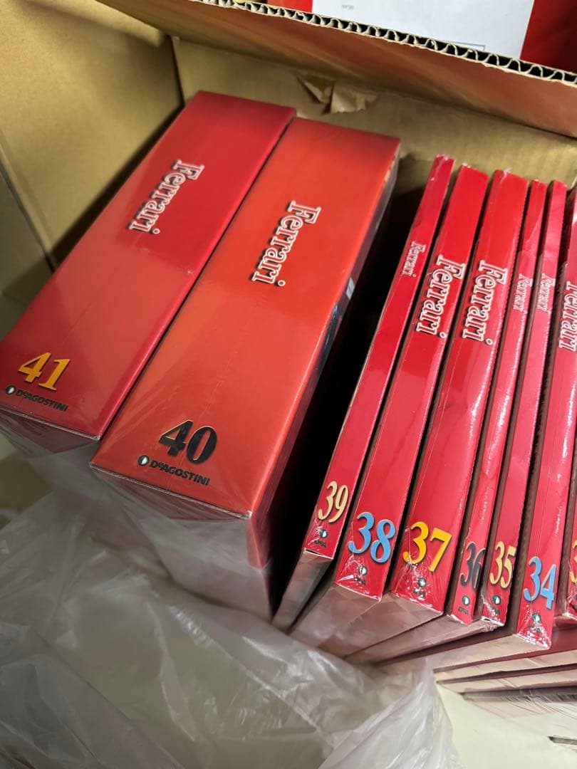 【激レア、フルセット】ディアゴスティーニ　フェラーリラジコンカー　全100巻