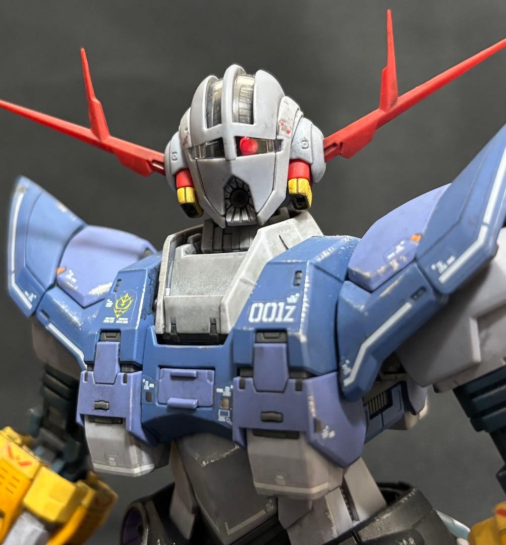 RGジオング完成品 （部分塗装・ウェザリング仕上げ）