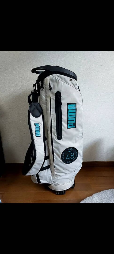 PUMA キャディーバック　ホワイト