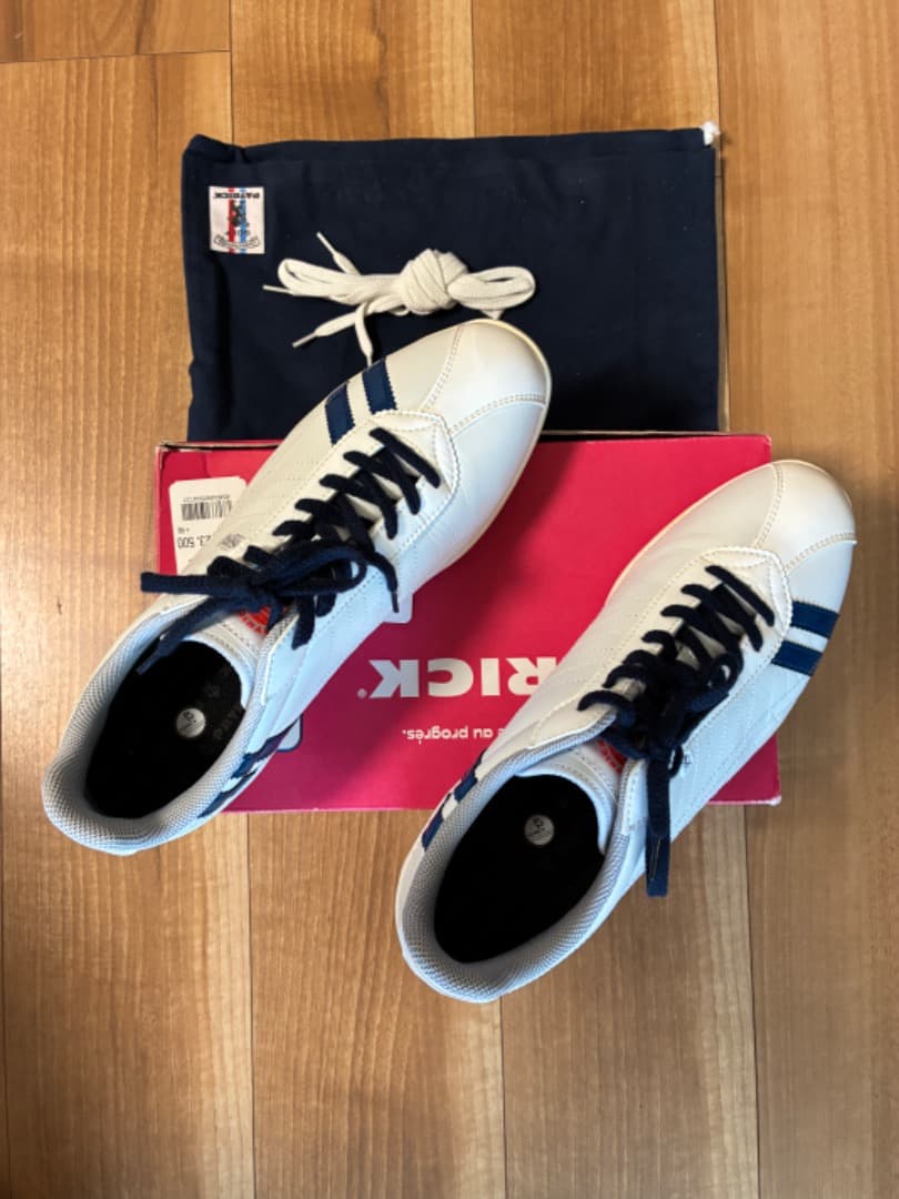 PATRICK 　BEAMS GOLF ホワイト/ネイビー未使用　42