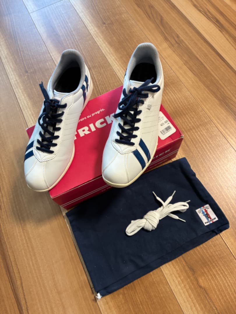 PATRICK 　BEAMS GOLF ホワイト/ネイビー未使用　42