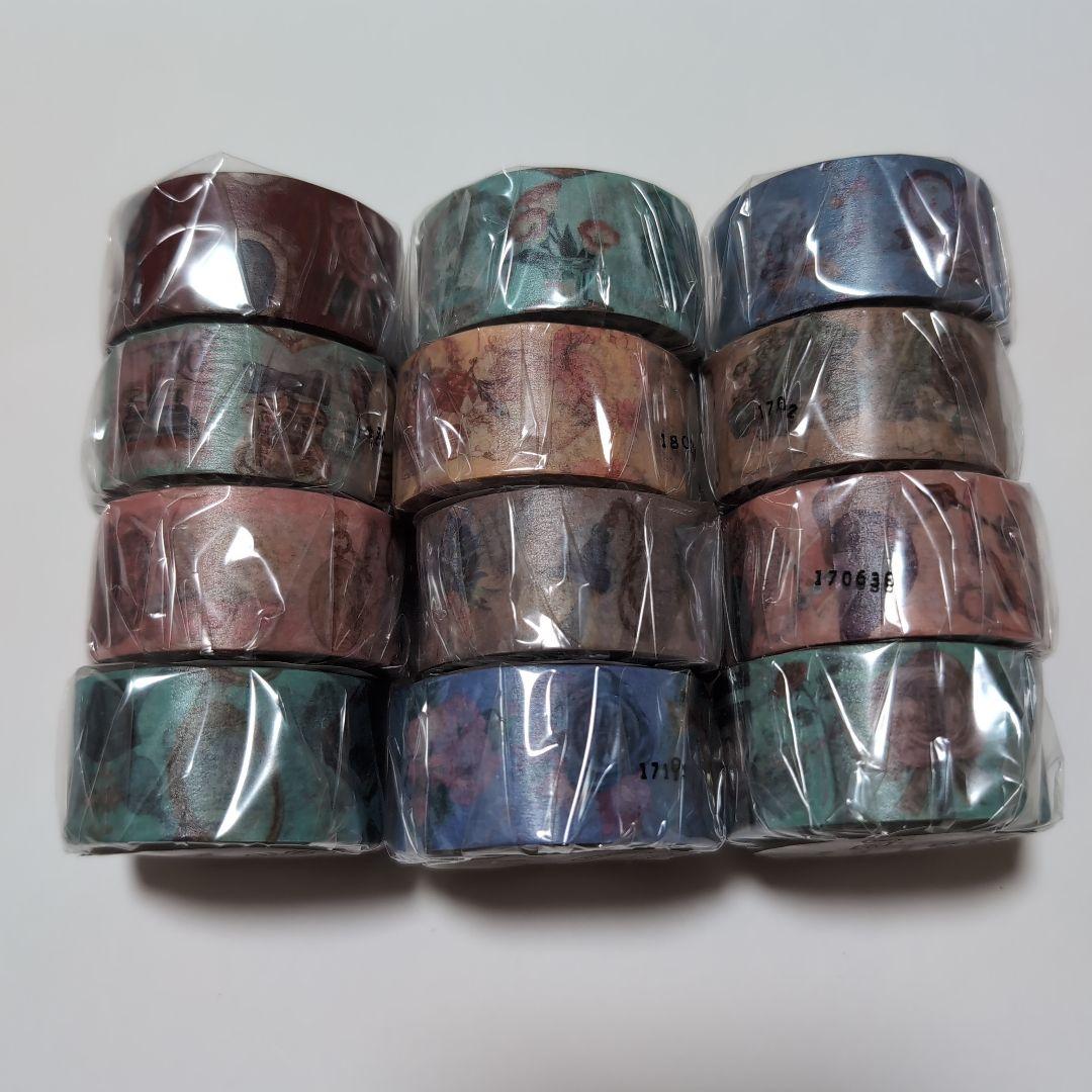 okappalover 星座 マスキングテープ 12個セット