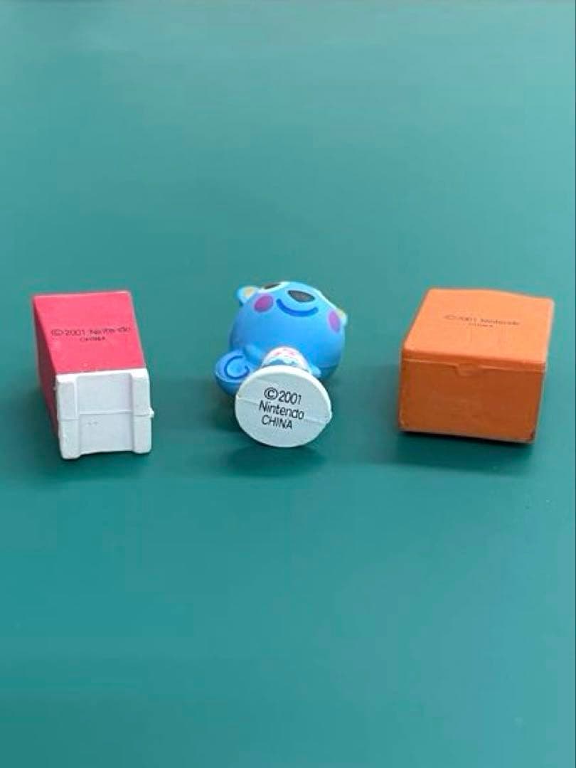 どうぶつの森　森をつくろう！ F-28 リッキー　フィギュア　レア