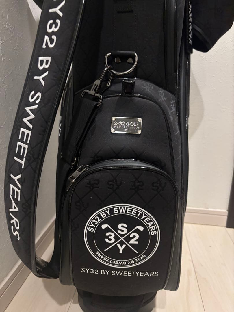 SY32 BY SWEET YEARS ゴルフバッグ ブラック