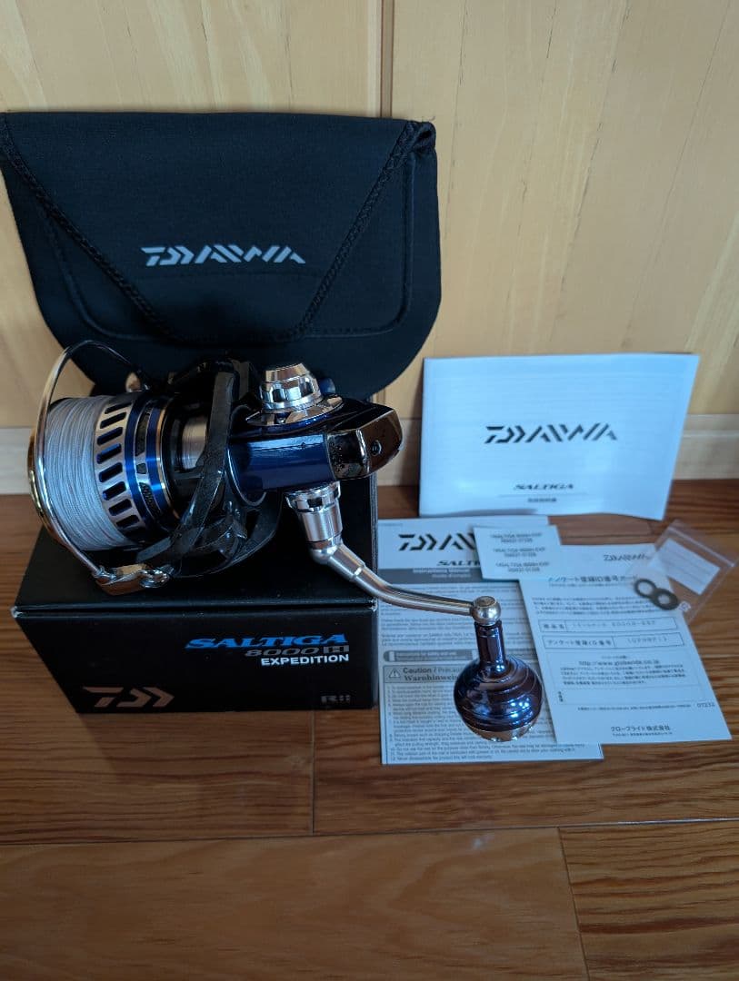 ダイワ　14 ソルティガエクスペディション ８０００Ｈ