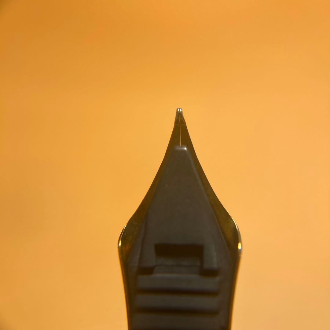 プラチナ万年筆　ギャザード　細軟　SF 14k 珍品