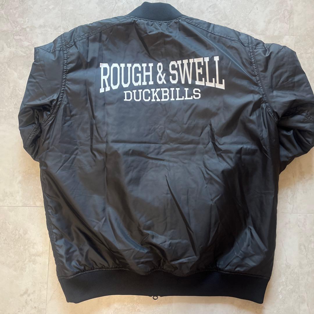 ROUGH & SWELL DUCKBILLS ジャケット XL ブラック