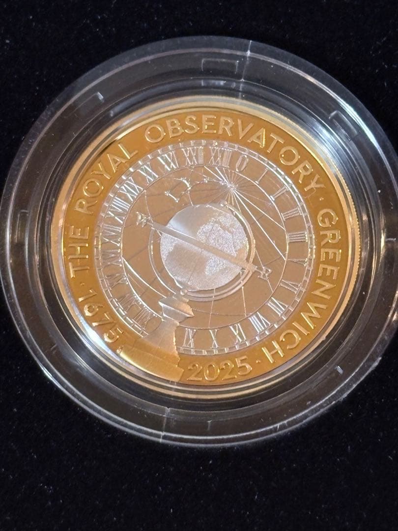 イギリス ロイヤルミント グリニッジ天文台350周年記念シルバー