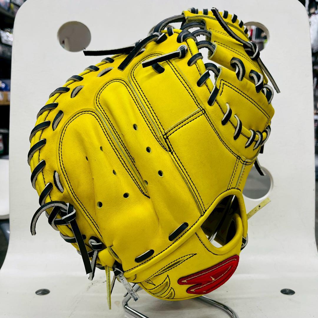 ディークエスト　DKO100　オーダーミット　硬式　捕手用　A122型　型付け済