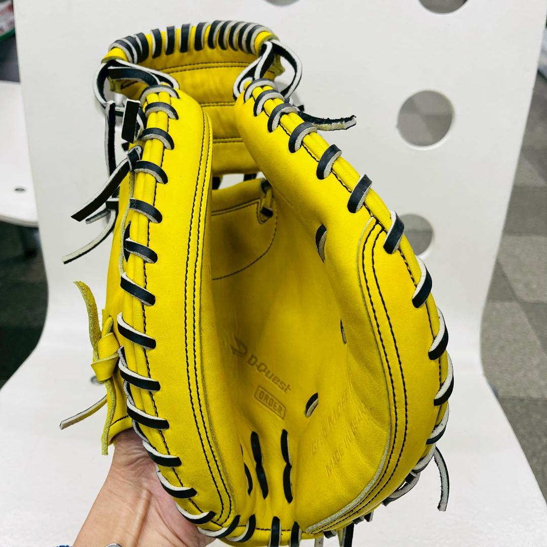 ディークエスト　DKO100　オーダーミット　硬式　捕手用　A122型　型付け済