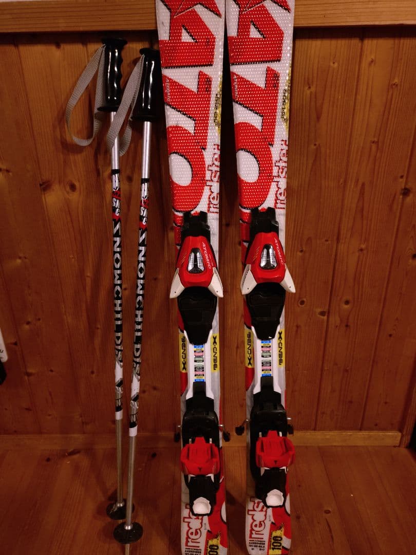 送込価格 特価ATOMIC カービングスキーセット ジュニア 100