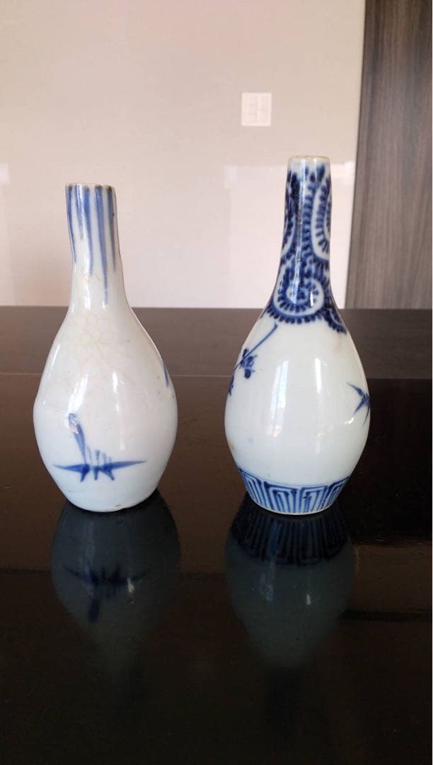 古伊万里　御神酒徳利　古道具　古陶磁　アンティーク