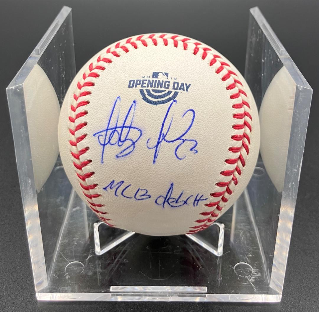 PADRES パドレス タティス Jr サイン ボール Opening Day