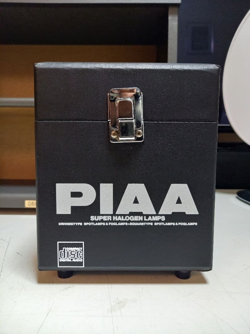 1980's　非売品　PIAA　ノベルティ　CD　キャリング　ケース　ボックス