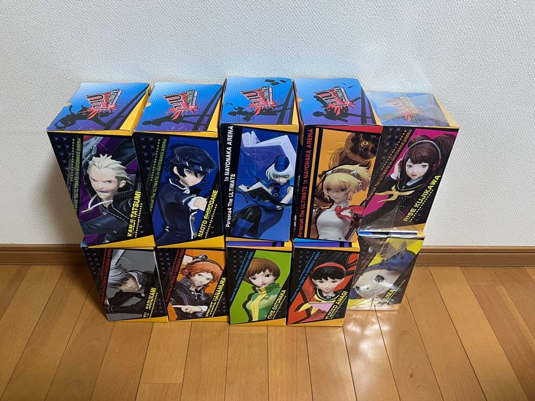 【新品】タイトー ペルソナ4 P4U フィギュア 10種 コンプ +マリー