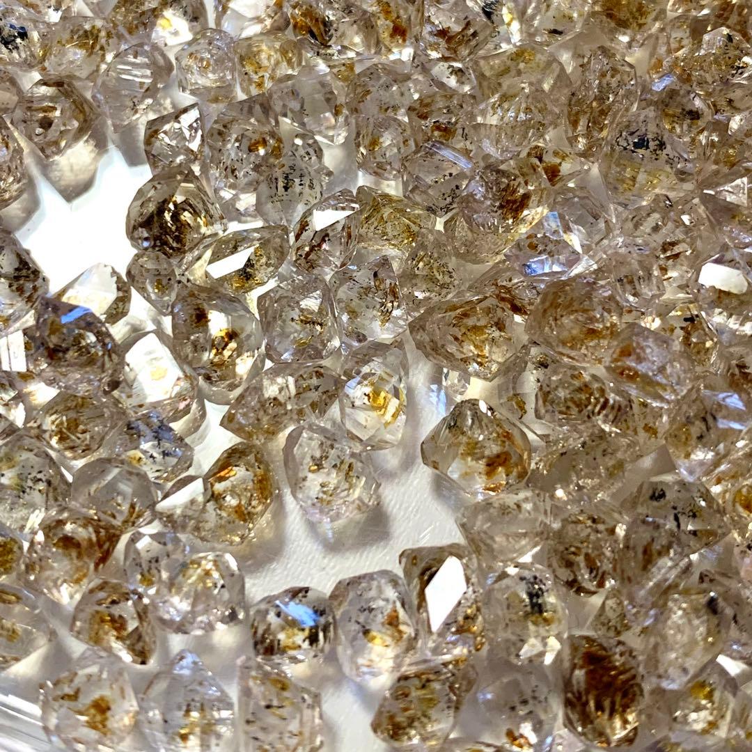 トップグレード蛍光水晶60ctセット/オイルインクオーツ/ペトロレアムクオーツ