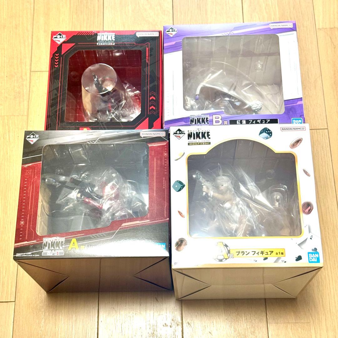【新品未開封】NIKKE フィギュア A賞 B賞4セットまとめ売り