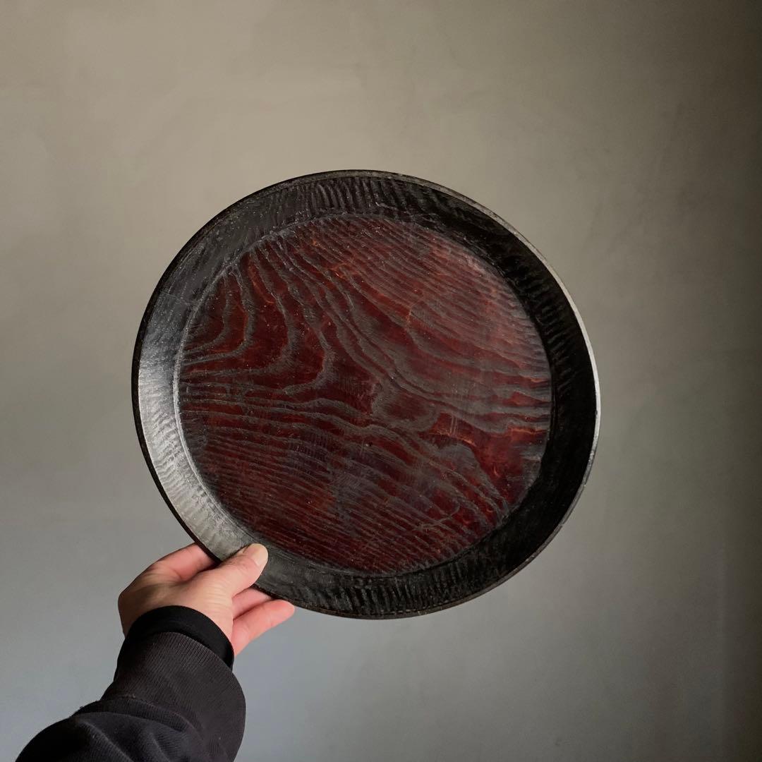 やつれ盆 古道具 古美術 アンティーク 枯れ盆 貧数寄