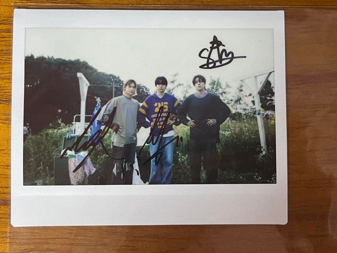enhypen ニキ　ヒスン　ジェイク　直筆サイン　インスタントフォト