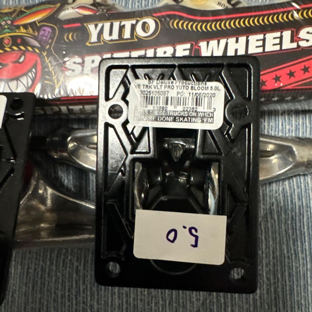 Yuto Spitfire Wheels トラック 5.0サイズ