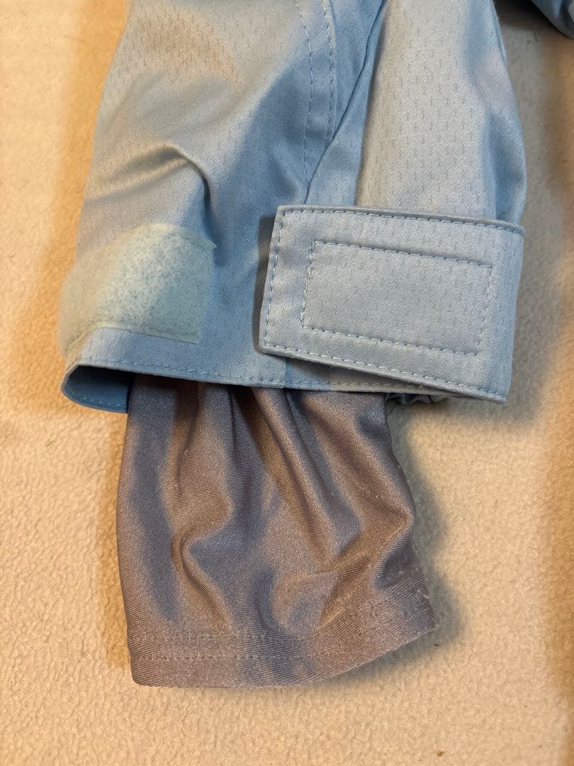 ESTIVO スキーウェア ジャケット M スノボウェア FOXファー 水色