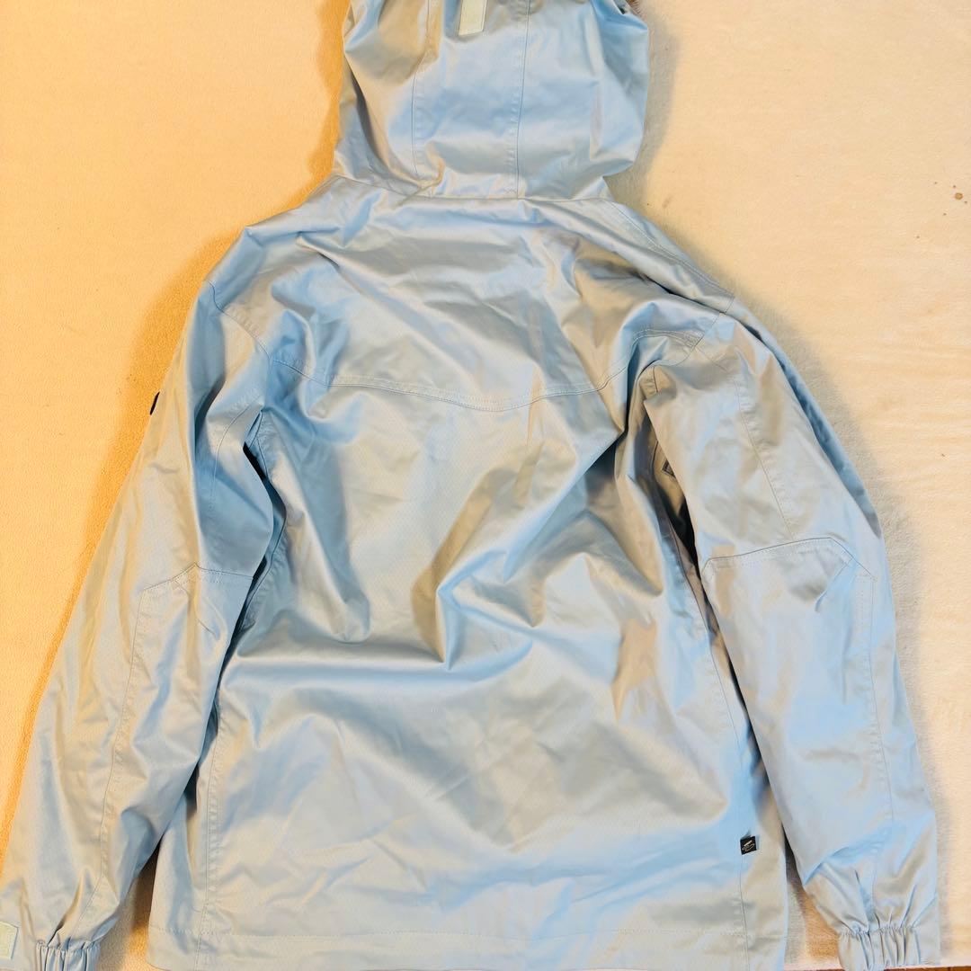 ESTIVO スキーウェア ジャケット M スノボウェア FOXファー 水色