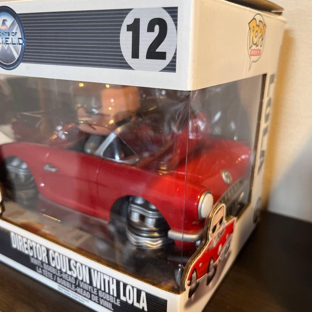 アメコミ FUNKO POP RIDES Director COULSON LOLA