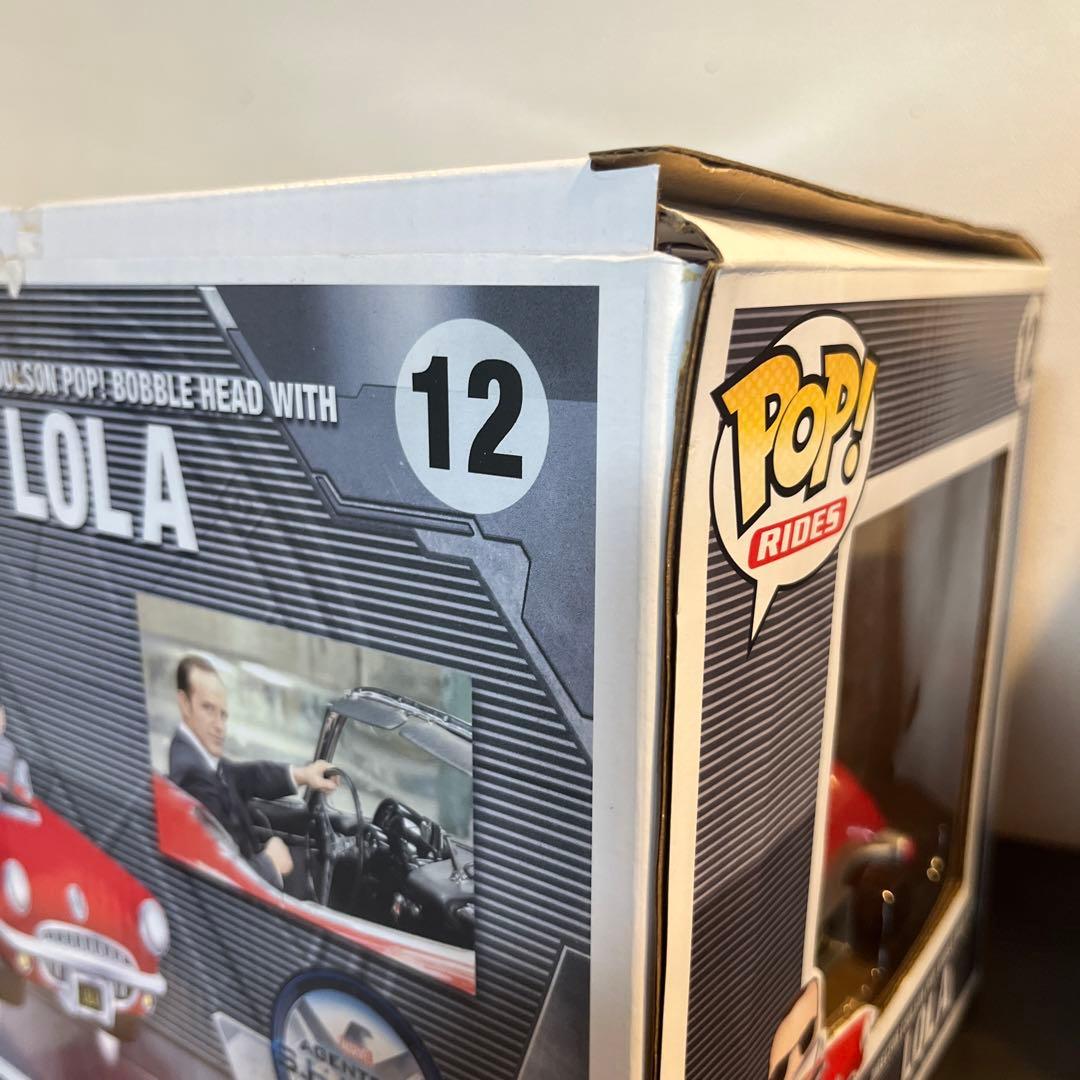 アメコミ FUNKO POP RIDES Director COULSON LOLA