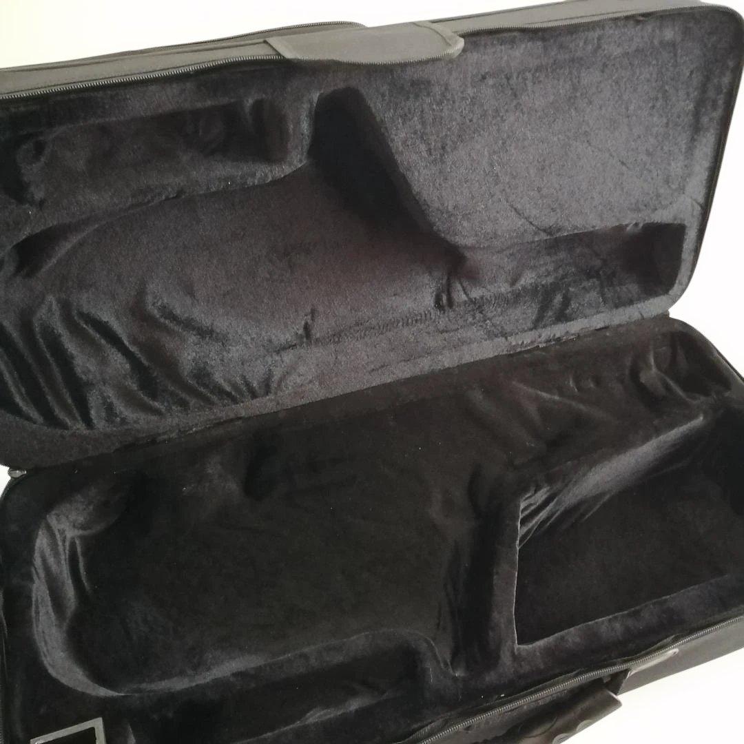 YUEDONG アルトサックス ケース ブラック 軽量 セミハードケース