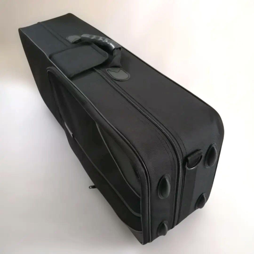 YUEDONG アルトサックス ケース ブラック 軽量 セミハードケース