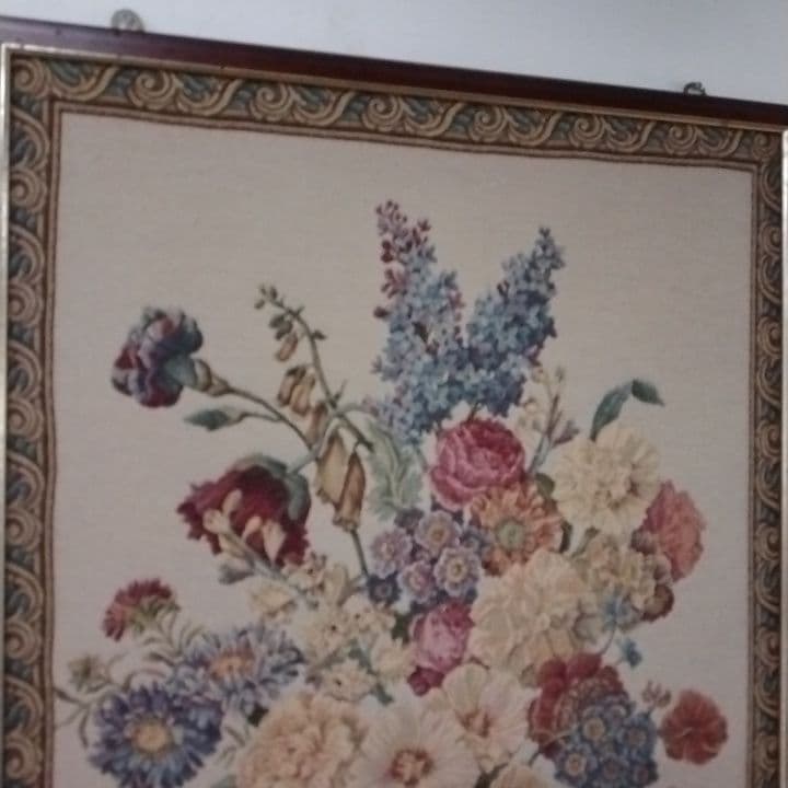 額装タペストリー　ゴブラン織り